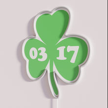 Load image into Gallery viewer, St. Patrick's Day Rainbow Neon Sign in Vibrant RGB Colors