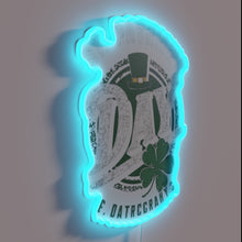 Load image into Gallery viewer, Vintage St. Patrick's Day Retro Rainbow Neon Sign Decoration Charm
