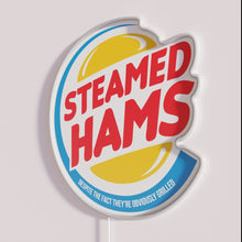 Load image into Gallery viewer, Add vibrant personality to your space with this colorful Steamed Hams RGB