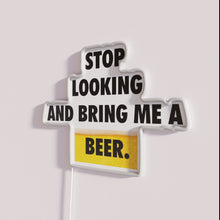 Load image into Gallery viewer, Vibrant RGB Neon Sign Home Decor Bar Humor Beer Lover Gift