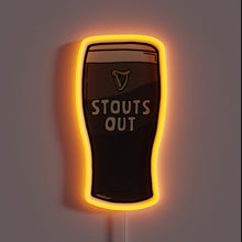 Load image into Gallery viewer, Belfast's iconic beer pub landmark in vibrant neon city nights