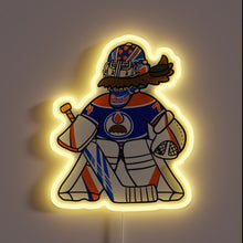 Load image into Gallery viewer, RGB Neon Sign with Stu's Iconic Name in Glowing Script