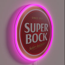Load image into Gallery viewer, Add vibrant Portuguese flair with our super bock rgb neon.