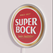 Load image into Gallery viewer, Vintage Super Bock logo since 1927 Portuguese beer nostalgia neon