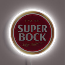 Load image into Gallery viewer, Authentic Super Bock Neon Sign with RGB Lighting Since 1927