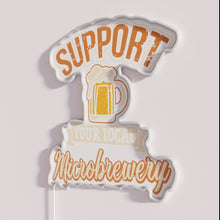 Load image into Gallery viewer, Vibrant Neon Sign for Local Craft Brewery and Ale Lovers