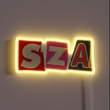 Load image into Gallery viewer, SZA customneon signs