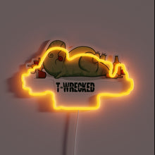 Load image into Gallery viewer, Eye-catching, customizable RGB lighting for gaming and entertainment spaces indoors.