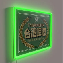 Load image into Gallery viewer, Taiwan Beer Neon Sign in Vibrant RGB Colorful Lighting