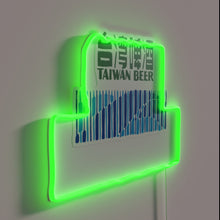 Load image into Gallery viewer, Authentic Taiwanese beer culture neon decoration for home or bar