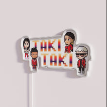 Load image into Gallery viewer, Glowing Neon Taki Taki Sign Decorative Wall Art RGB Lighting