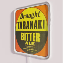 Load image into Gallery viewer, Neon bar decor, personalized beer coaster signs for licensed establishments.