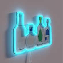 Load image into Gallery viewer, Vibrant Tequila Bar Decor with RGB Color Changing Neon Sign