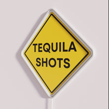 Load image into Gallery viewer, Vibrant Neon Tequila Shots Sign for Bars and Home Decor