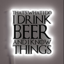Load image into Gallery viewer, Neon Sign: Wise Crackers and Beer Lovers Unite with This Sign