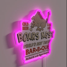 Load image into Gallery viewer, Vibrant Neon Sign Features Color-Changing RGB LED Lighting Technology Installation