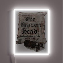 Load image into Gallery viewer, Iconic Brazen Head Pub Dublin Ireland's Original Oldest Neon Sign Display