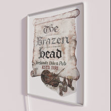 Load image into Gallery viewer, Vintage Dublin Pub Sign - Brazen Head Neon Light Illumination