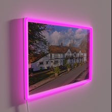 Load image into Gallery viewer, Vibrant The Duke at Bratton RGB illuminated bar pub sign.