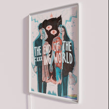 Load image into Gallery viewer, Apocalyptic Neon Sign End of World Humorful RGB Color Decor