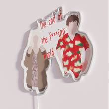 Load image into Gallery viewer, Neon RGB Sign Inspired by Teotfw's Dark Youthful Rebellion Literature
