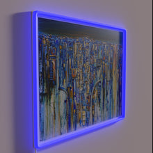 Load image into Gallery viewer, Electric glow of vibrant colors in modern neon style lighting.