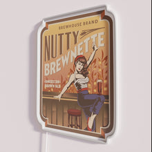Load image into Gallery viewer, RGB Neon Sign Brightening Bars with Custom American Brown Ale Theme