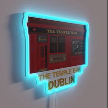 Load image into Gallery viewer, Welcome to Dublin's Iconic Temple Bar Irish Pub in Neon Style