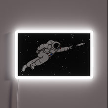 Load image into Gallery viewer, Galactic Adventure Awaits with This Vibrant Cosmic Color Changing Sign