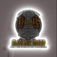Load image into Gallery viewer, Legendary Asgardian brew meets neon magic in this sign.