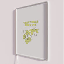 Load image into Gallery viewer, Three House Brewing Company Custom RGB Colorful Neon Sign Artwork