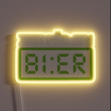 Load image into Gallery viewer, Neon Beer Sign Illuminates Your Bar with Vibrant RGB Lighting