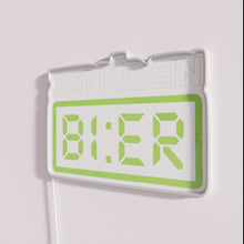Load image into Gallery viewer, Beer Neon Sign with Color Changing RGB LED Display Installation