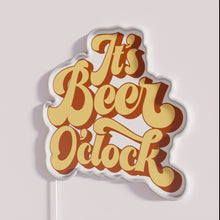 Load image into Gallery viewer, RGB Neon Bar Sign for Guys Who Love Their Brews