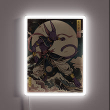 Load image into Gallery viewer, Vibrant neon illumination for the God of Destruction's beer enthusiast