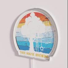 Load image into Gallery viewer, RGB Neon Sign Illuminates Tree House Brewing Company's Unique Brand Identity