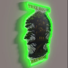 Load image into Gallery viewer, Vibrant RGB glow illuminates home bars with treehouse-inspired charm.
