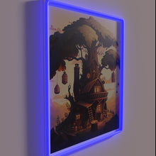 Load image into Gallery viewer, Glowing RGB neon signage for home bars and treehouses.