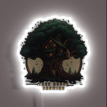 Load image into Gallery viewer, RGB Illuminated Neon Sign for Treehouse Brewing Co. Establishment