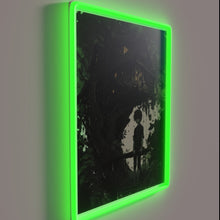 Load image into Gallery viewer, Colorful Tree House Brewing logo illuminated by vibrant RGB neon lights