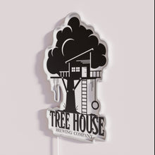 Load image into Gallery viewer, RGB Color Changing Neon Treehouse Brewery Sign Wall Decor Accents
