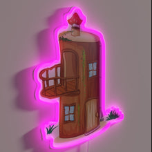 Load image into Gallery viewer, RGB Neon Sign: Whimsical Tree House Brewing Nighttime Ambiance Accents