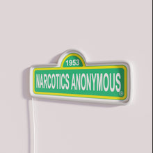 Load image into Gallery viewer, Recovery Reimagined: Trendy Narcotics Anonymous NA AA Inspired Neon Sign Decor