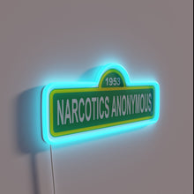 Load image into Gallery viewer, Pop culture parody twist on traditional recovery support in neon.