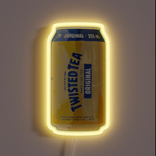 Load image into Gallery viewer, Twisted Tea Can RGB Neon Sign - Vibrant Iced Beverage Accentuation