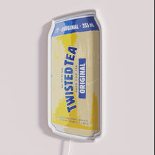 Load image into Gallery viewer, Twisted Tea Can Neon Sign with Colorful RGB LED Lighting
