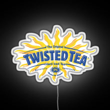 Load image into Gallery viewer, Twisted tea RGB neon sign white