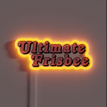 Load image into Gallery viewer, Colorful LED Frisbee Themed Neon Sign for Gaming Enthusiasts' Lounges
