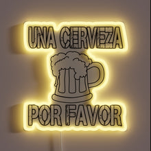 Load image into Gallery viewer, Unique Neon Sign for Beer Lovers and Latin Culture Enthusiasts