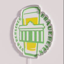 Load image into Gallery viewer, Vintage East Berlin Brewery Inspired Neon Wall Art Sign